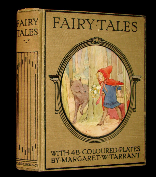 1922 Rare Book -  FAIRY TALES with 48 Coloured Plates By Margaret W. Tarrant