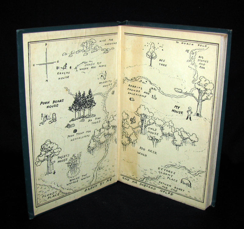1926 First UK Edition - A. A. Milne & Ernest H. Shepard -  WINNIE-THE-POOH