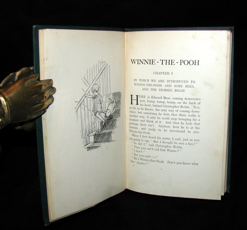 1926 First UK Edition - A. A. Milne & Ernest H. Shepard -  WINNIE-THE-POOH