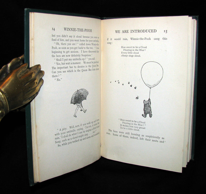 1926 First UK Edition - A. A. Milne & Ernest H. Shepard -  WINNIE-THE-POOH