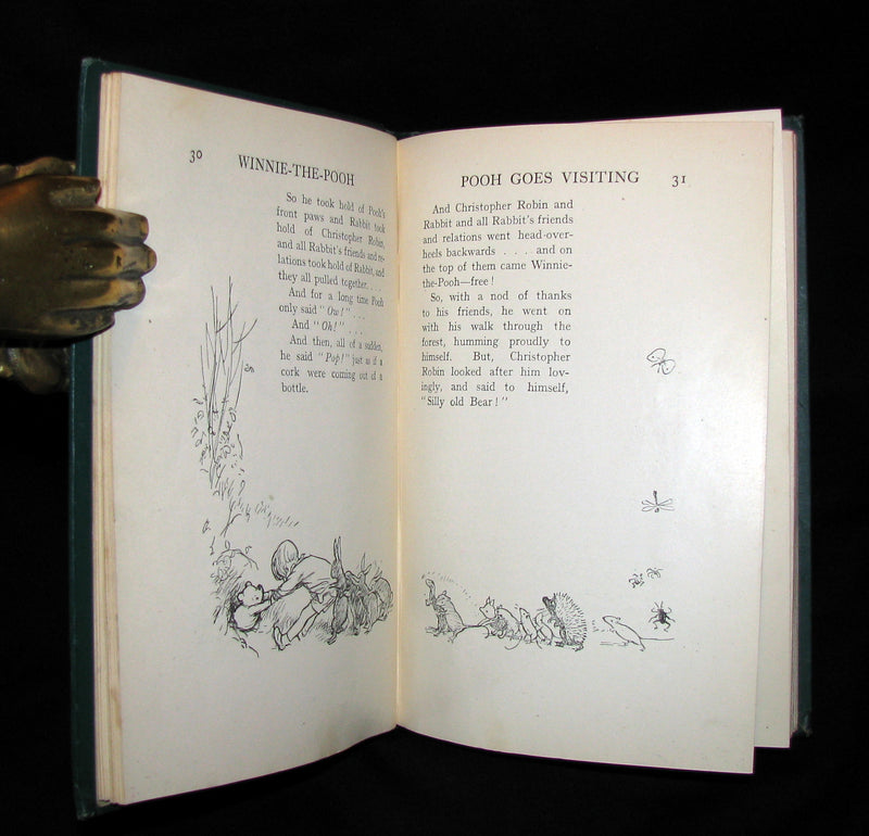 1926 First UK Edition - A. A. Milne & Ernest H. Shepard -  WINNIE-THE-POOH
