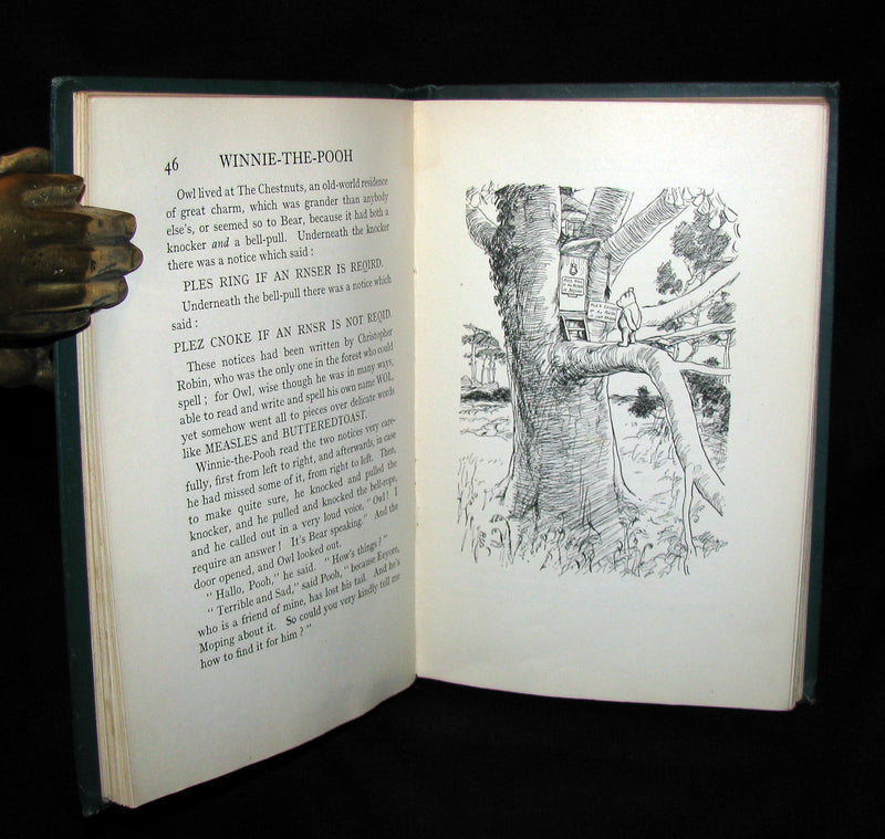 1926 First UK Edition - A. A. Milne & Ernest H. Shepard -  WINNIE-THE-POOH