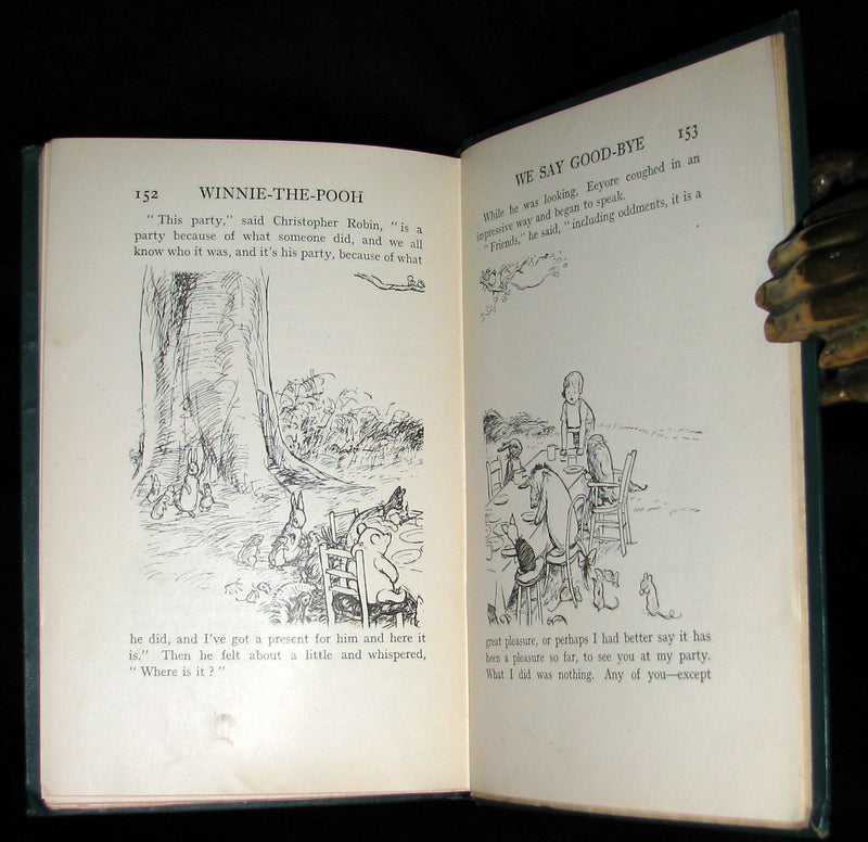 1926 First UK Edition - A. A. Milne & Ernest H. Shepard -  WINNIE-THE-POOH