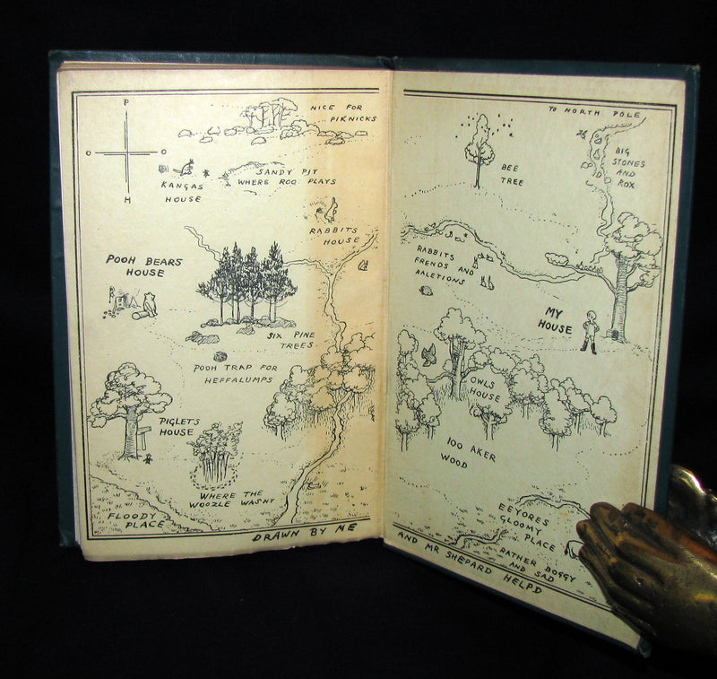 1926 First UK Edition - A. A. Milne & Ernest H. Shepard -  WINNIE-THE-POOH