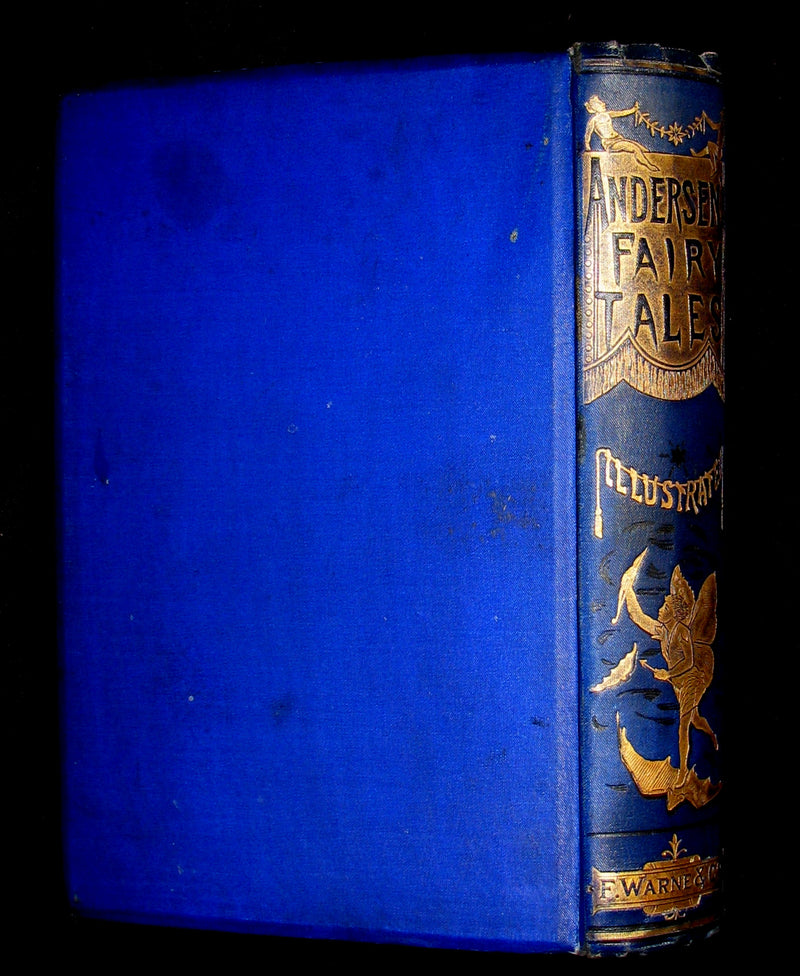 1895 Rare Victorian Book -  Hans Christian Andersen's FAIRY TALES illustrated