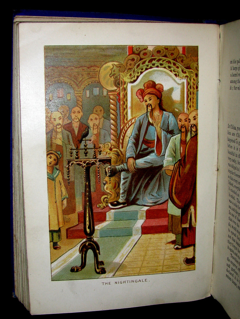 1895 Rare Victorian Book -  Hans Christian Andersen's FAIRY TALES illustrated