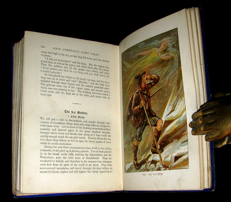 1895 Rare Victorian Book -  Hans Christian Andersen's FAIRY TALES illustrated