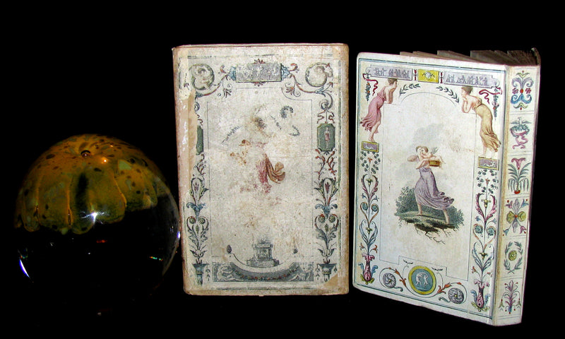 1818 Scarce French Book ~ Les ROSIERES crown of roses for the girl with irreproachable virtue (in slipcase)