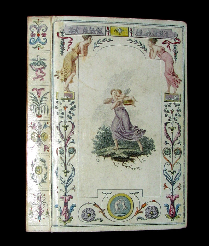 1818 Scarce French Book ~ Les ROSIERES crown of roses for the girl with irreproachable virtue (in slipcase)