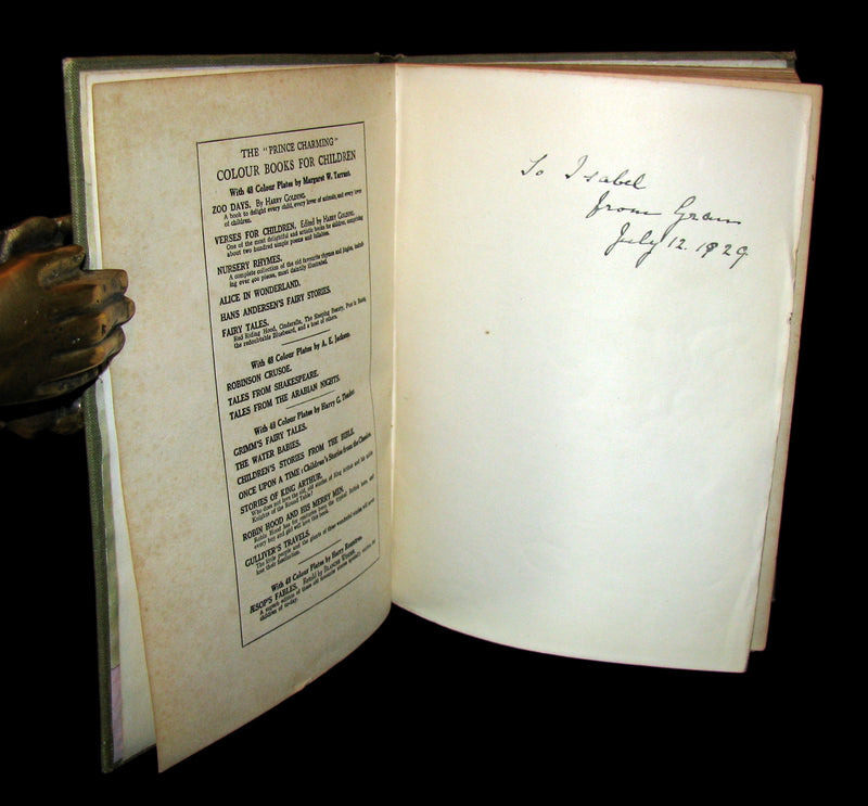 1920 Rare Book -  Alice's Adventures in Wonderland with 48 Coloured Plates By Margaret W. Tarrant