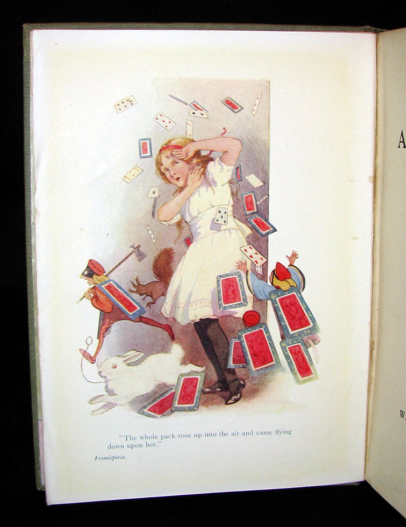 1920 Rare Book -  Alice's Adventures in Wonderland with 48 Coloured Plates By Margaret W. Tarrant