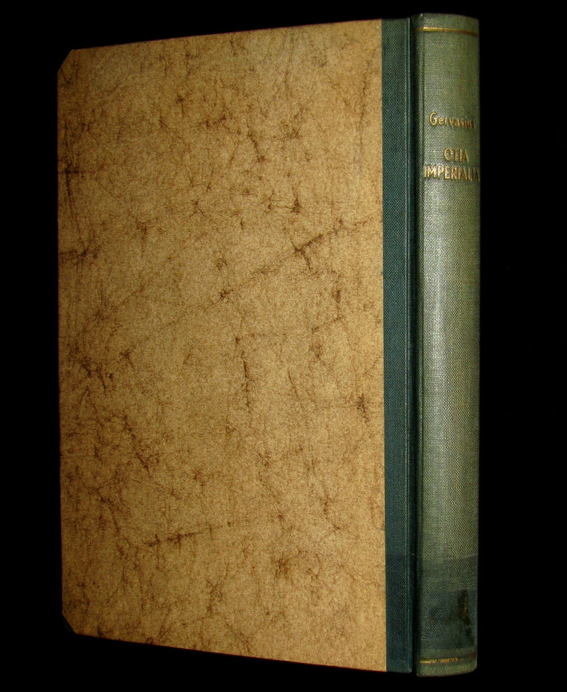 1856 Scarce Science of Fairy Tales Book - OTIA IMPERIALIA by Gervase of Tilbury