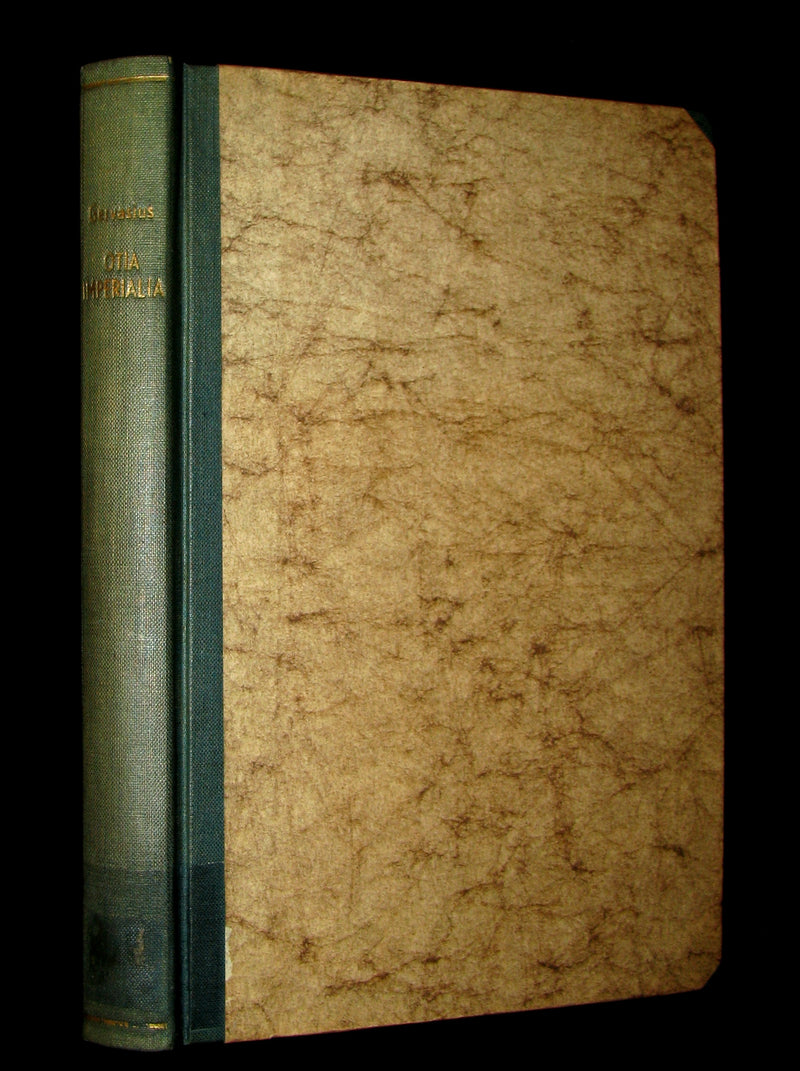 1856 Scarce Science of Fairy Tales Book - OTIA IMPERIALIA by Gervase of Tilbury