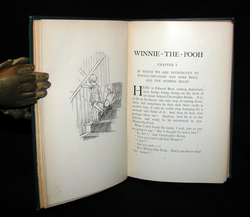 1926 First UK Edition - A. A. Milne & Ernest H. Shepard -  WINNIE-THE-POOH
