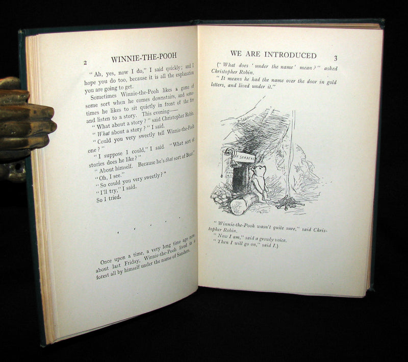1926 First UK Edition - A. A. Milne & Ernest H. Shepard -  WINNIE-THE-POOH