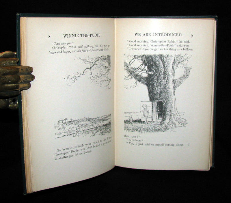 1926 First UK Edition - A. A. Milne & Ernest H. Shepard -  WINNIE-THE-POOH
