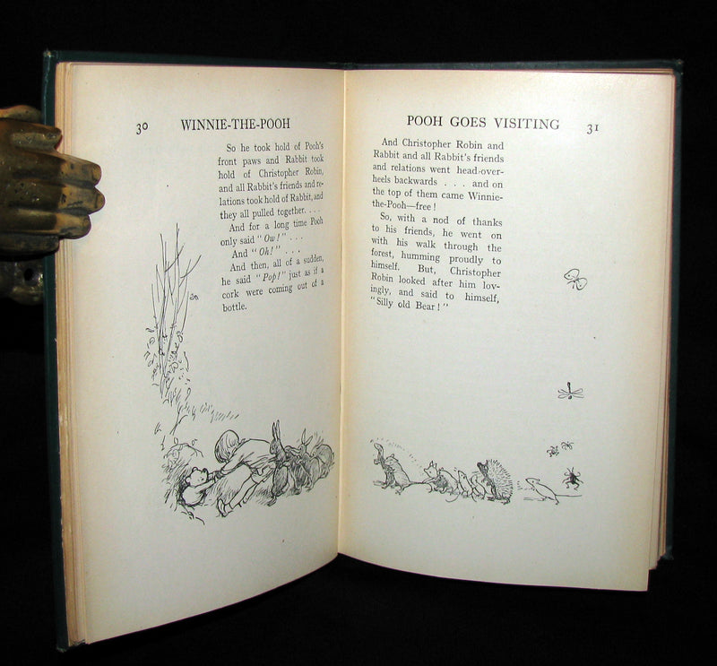 1926 First UK Edition - A. A. Milne & Ernest H. Shepard -  WINNIE-THE-POOH