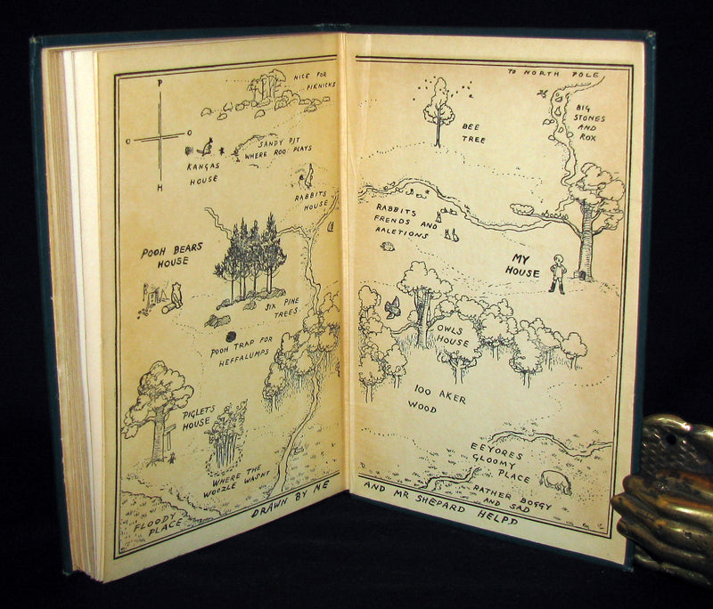 1926 First UK Edition - A. A. Milne & Ernest H. Shepard -  WINNIE-THE-POOH