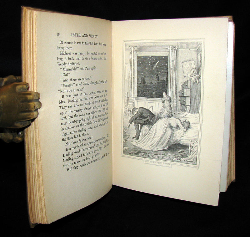 1911 Rare Book  - Peter Pan First Edition - Peter and Wendy by James Matthew Barrie