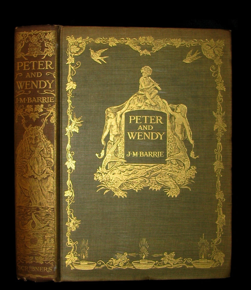 1911 Rare Book  - Peter Pan First Edition - Peter and Wendy by James Matthew Barrie