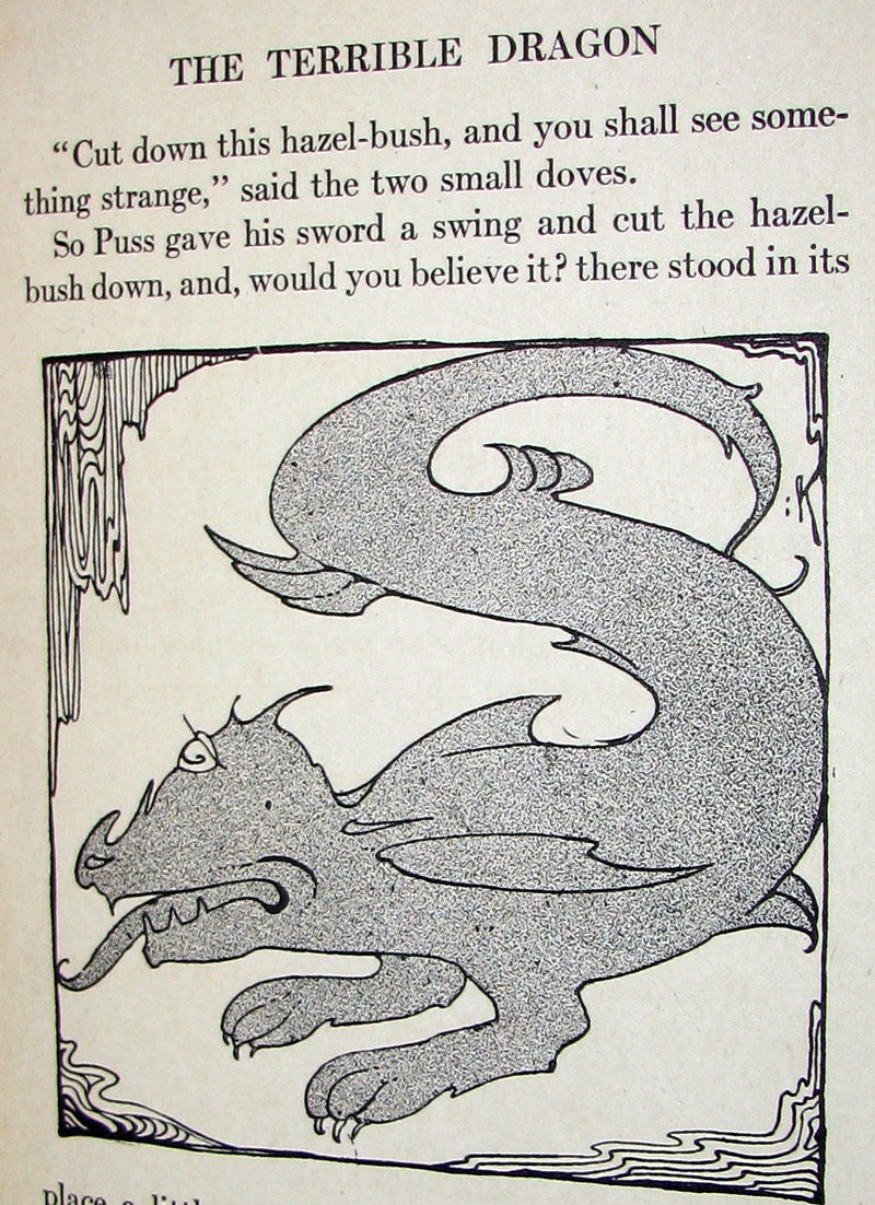 1918 Rare First Edition - Puss in Boots, Jr. In Fairyland: Twilight Tales by David Cory