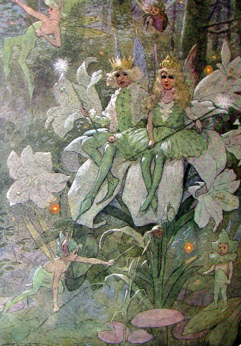 1911 Rare First Edition - The Chronicles of Fairy Land illustrated by Maria L. Kirk.