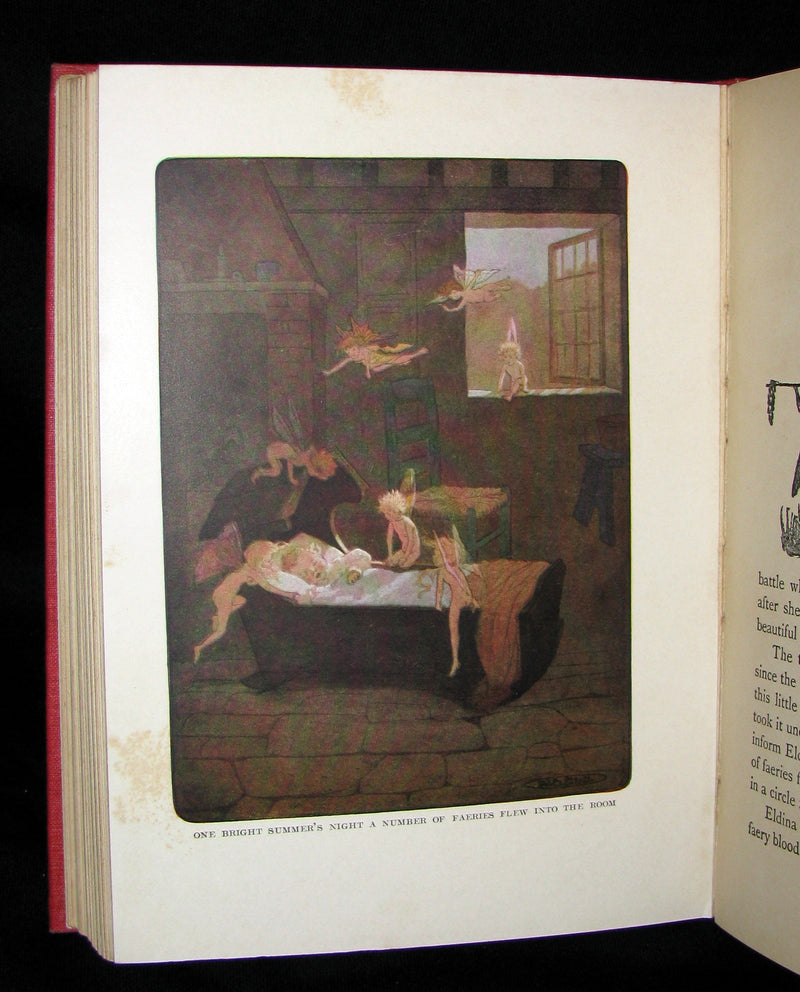 1911 Rare First Edition - The Chronicles of Fairy Land illustrated by Maria L. Kirk.