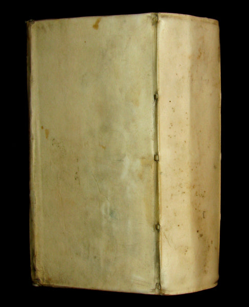 1695 Rare Latin Book - The Lives of the Twelve Caesars by Suetonius - CAESARUM XII VITAE