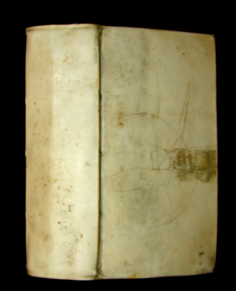 1695 Rare Latin Book - The Lives of the Twelve Caesars by Suetonius - CAESARUM XII VITAE