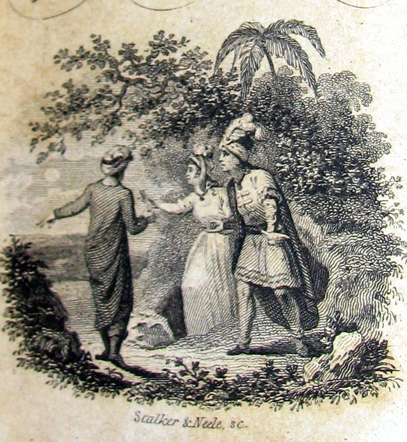 1828 Rare miniature Edition - The Castle of Otranto, a Gothic Story [WITH] Rasselas, A Tale.