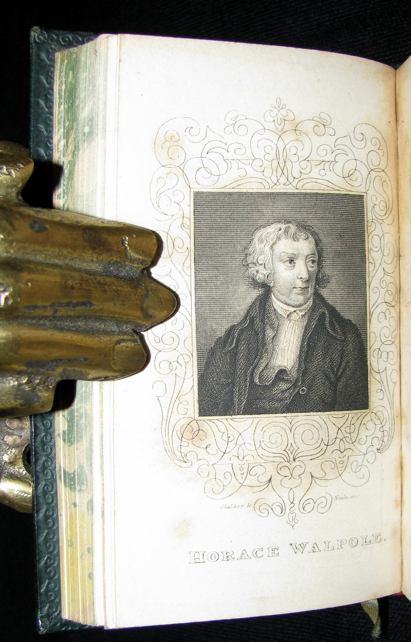1828 Rare miniature Edition - The Castle of Otranto, a Gothic Story [WITH] Rasselas, A Tale.