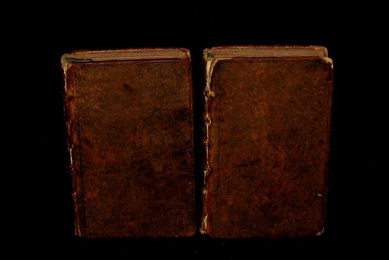 1567 Scarce Greek-Latin Book set - Homer's Odyssey - Odyssea - First 18th books in 2 of 3 Volumes