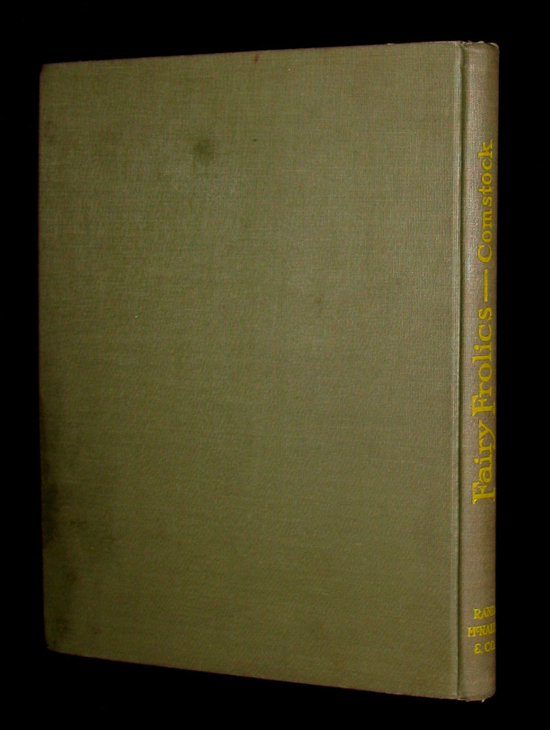 1913 Rare Art Nouveau Book - Fairy Frolics by Enos Benjamin Comstock. First Edition.