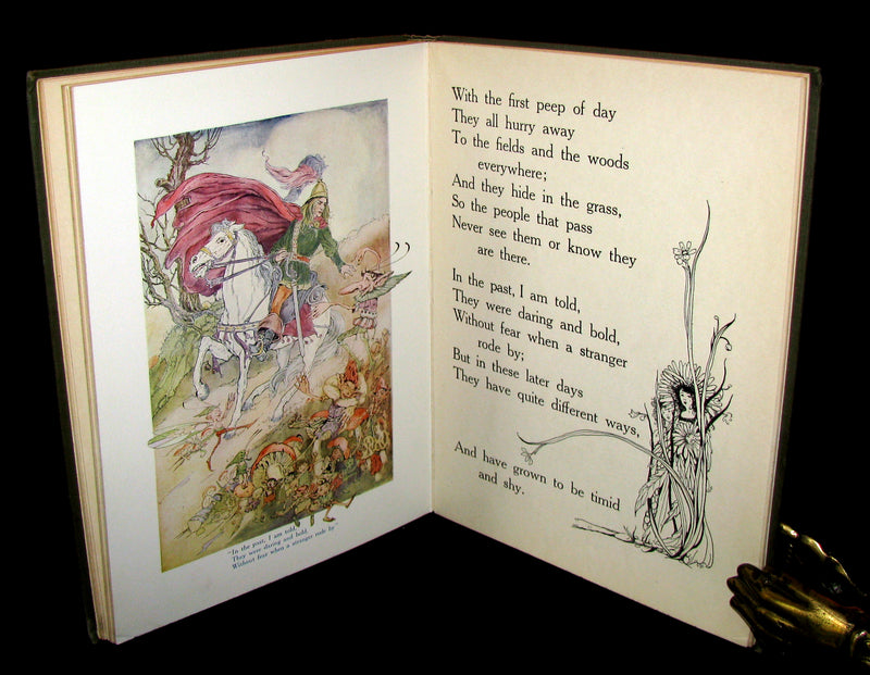 1913 Rare Art Nouveau Book - Fairy Frolics by Enos Benjamin Comstock. First Edition.