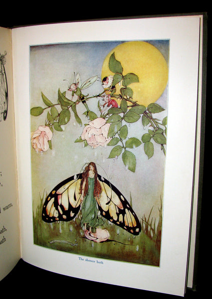 1913 Rare Art Nouveau Book - Fairy Frolics by Enos Benjamin Comstock. First Edition.