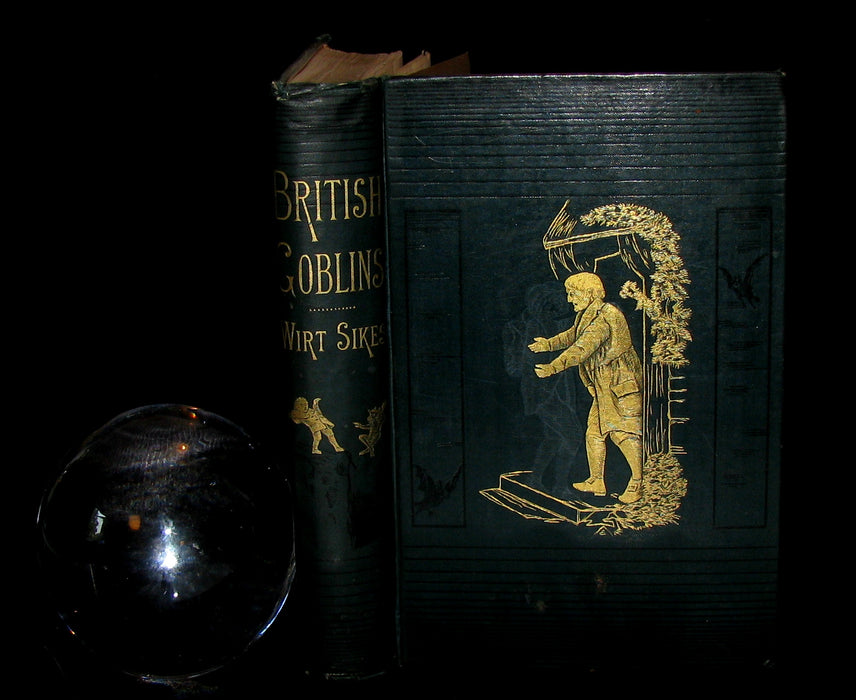 1880 Scarce Victorian Book - BRITISH GOBLINS : Welsh Folk-lore, Fairy Mythology.