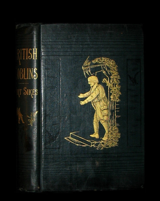 1880 Scarce Victorian Book - BRITISH GOBLINS : Welsh Folk-lore, Fairy Mythology.