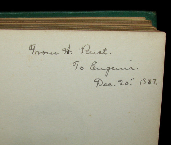 1885 Rare Victorian Book - Poems by Edgar Allan POE with Memoir (The Raven, Lenore, Ulalume, ...)