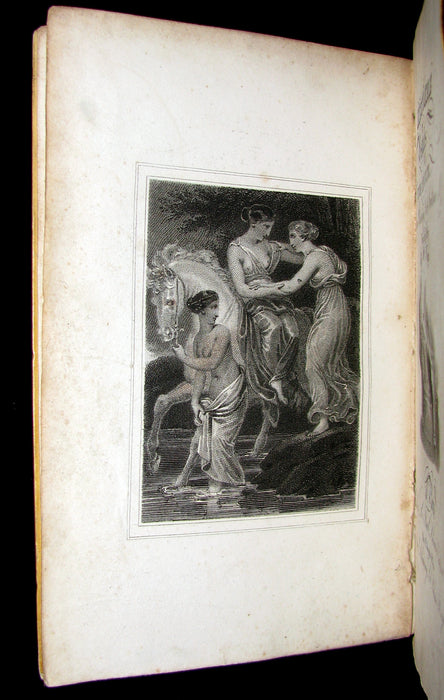 1825 Rare French Book - Vestal Virgins' History - Histoire des Vestales et de leur culte.