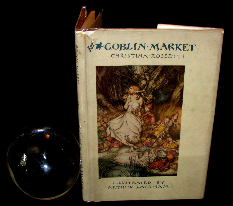 1933 Rare 1st American Edition - Goblin Market by Christina Rossetti illustrated by Arthur Rackham