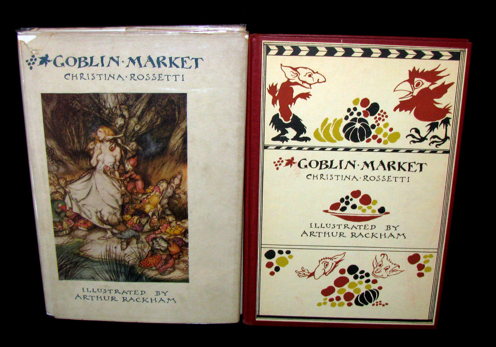 1933 Rare 1st American Edition - Goblin Market by Christina Rossetti illustrated by Arthur Rackham