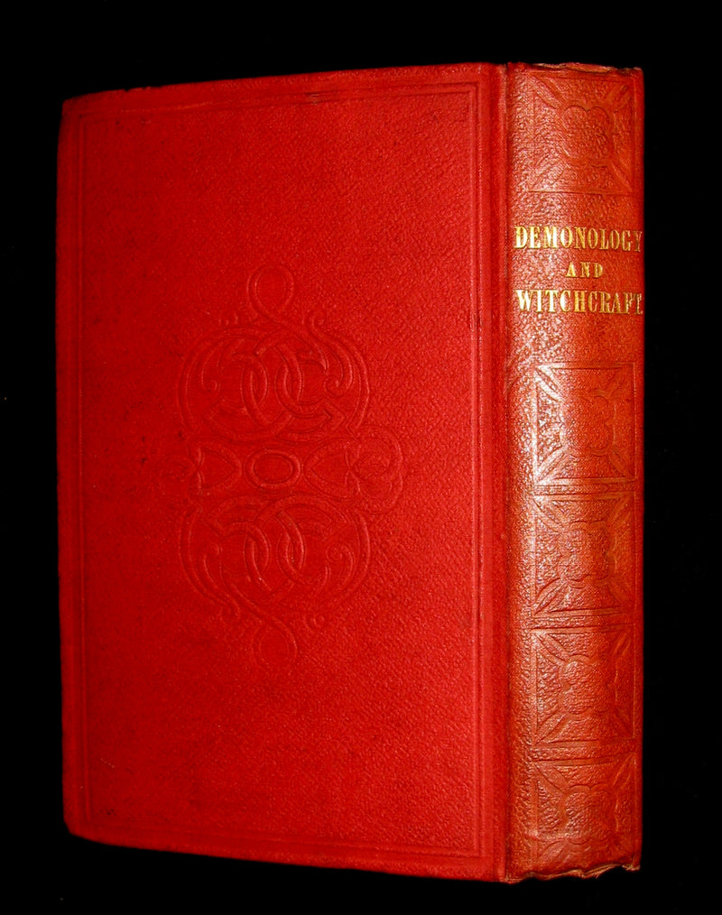 1831 Rare 2ndED Walter Scott - Letters on Demonology & Witchcraft - WITCHES & FAIRIES