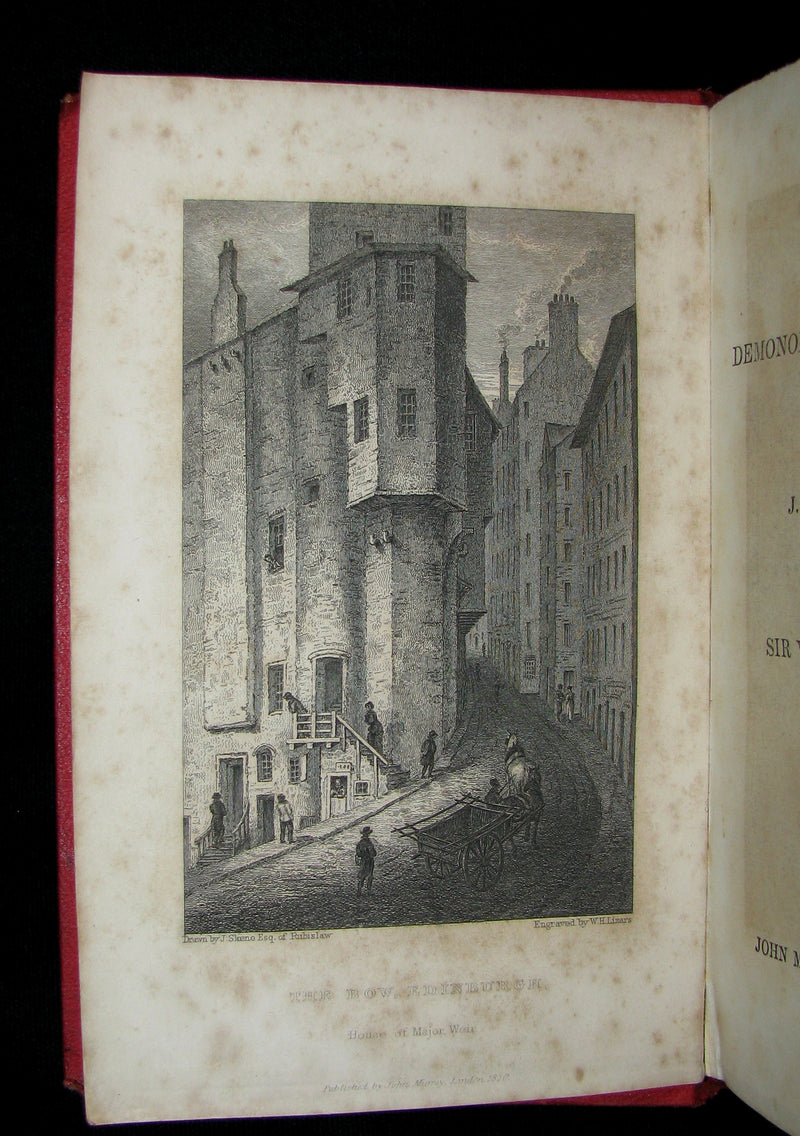 1831 Rare 2ndED Walter Scott - Letters on Demonology & Witchcraft - WITCHES & FAIRIES