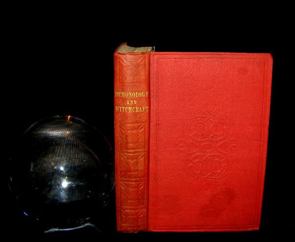 1831 Rare 2ndED Walter Scott - Letters on Demonology & Witchcraft - WITCHES & FAIRIES