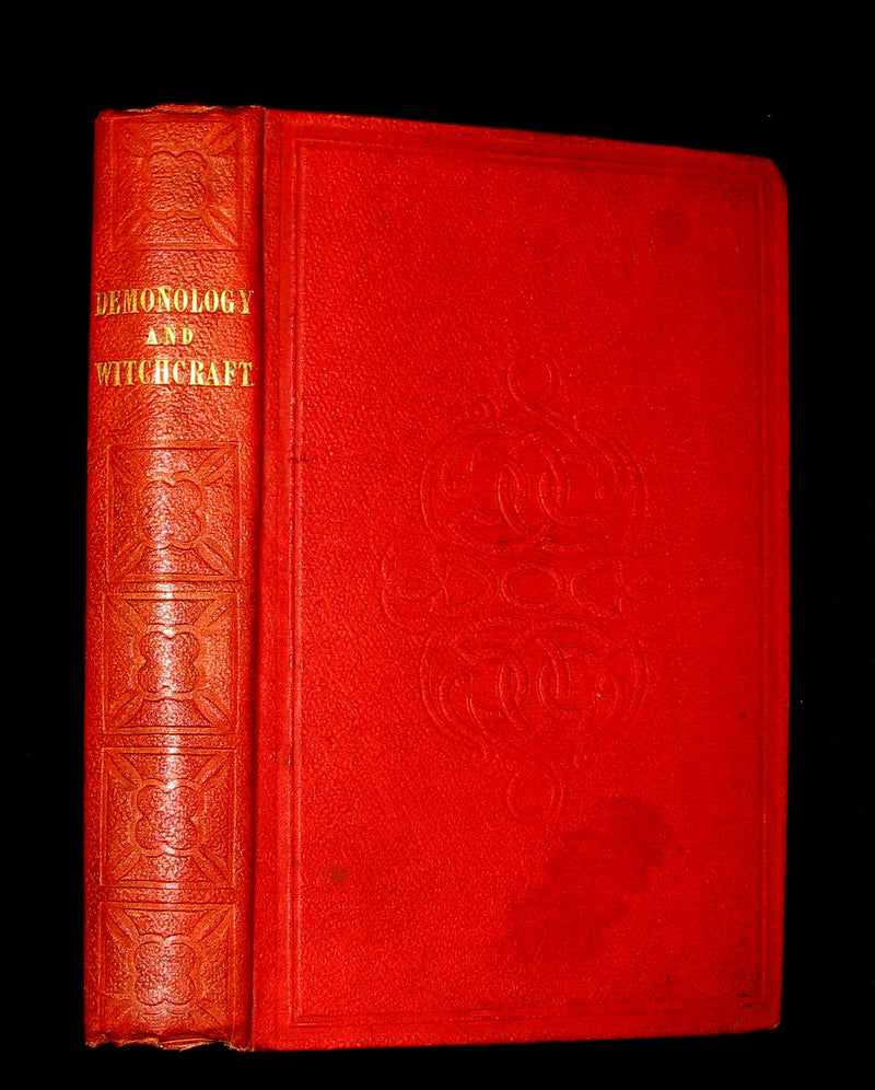 1831 Rare 2ndED Walter Scott - Letters on Demonology & Witchcraft - WITCHES & FAIRIES