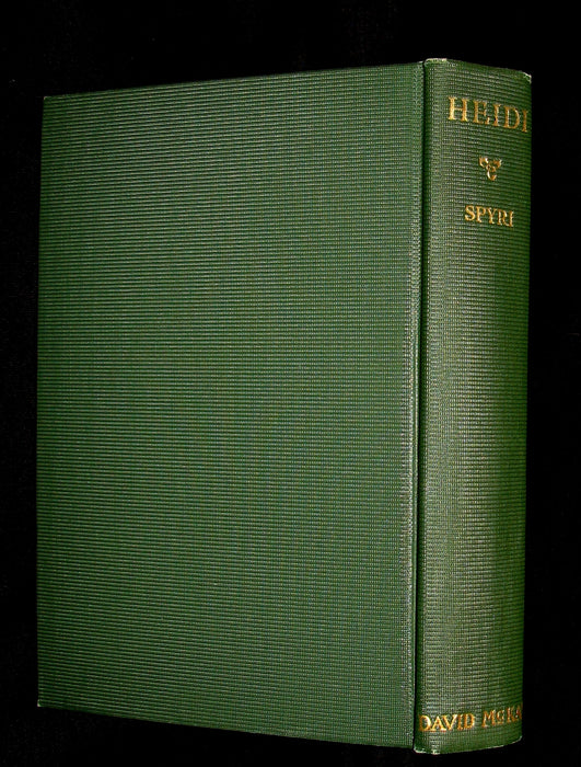 1922 Rare Book -  HEIDI by Johanna Spyri Illustrated