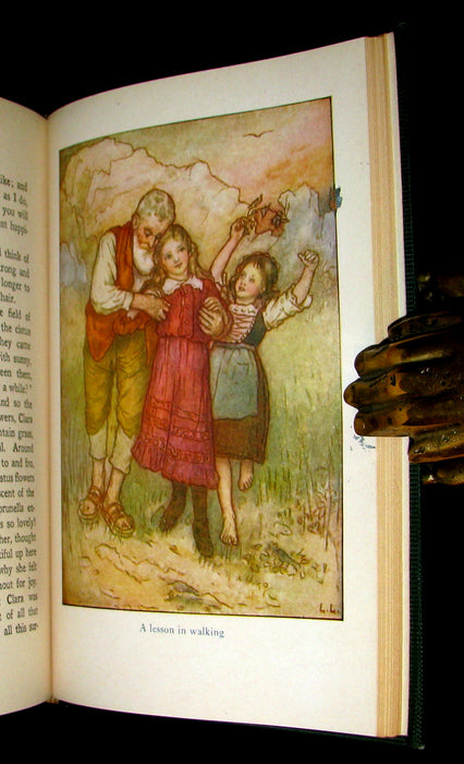 1922 Rare Book -  HEIDI by Johanna Spyri Illustrated