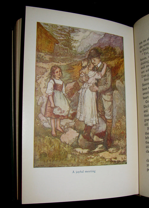 1922 Rare Book -  HEIDI by Johanna Spyri Illustrated