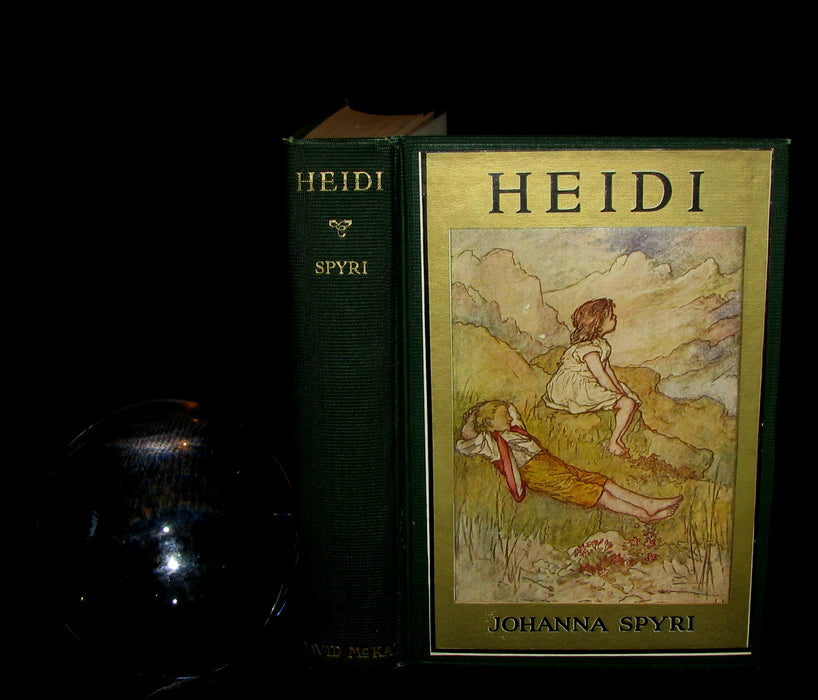 1922 Rare Book -  HEIDI by Johanna Spyri Illustrated