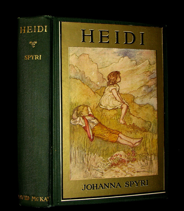 1922 Rare Book -  HEIDI by Johanna Spyri Illustrated